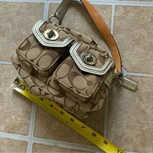 Coach Mini Baguette Purse! Very good condition!